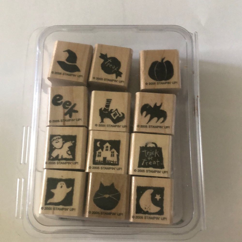 Stampin’ Up “Bitty Boo Toos” Stamp Set